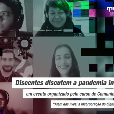 Discentes discutem a pandemia imagética em evento organizado pelo curso de Comunicação Digital