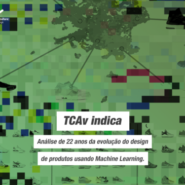 #TCAv Indica: Nike, Adidas ou Asics? Evolução do design de tênis em 1999-2022 visto por uma rede neural
