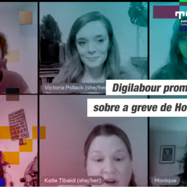 Digilabour promove live sobre a greve de Hollywood